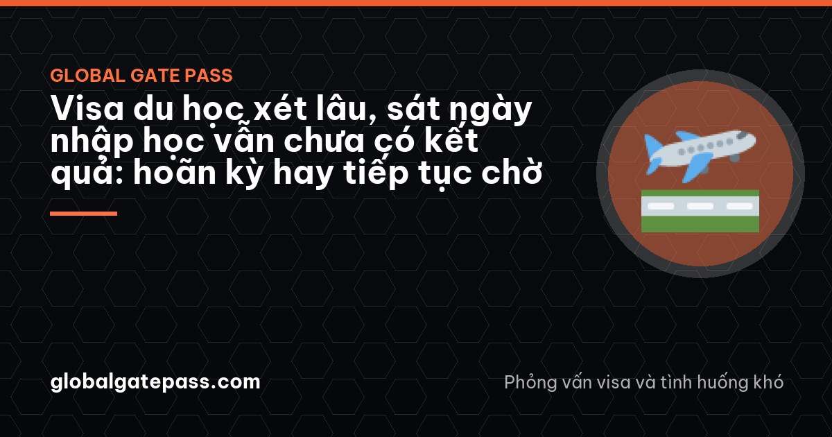A Vietnamese mother checking her phone anxiously in a quiet cream office while a mentor nearby reviews a timeline on a laptop seen from behind, evening light
